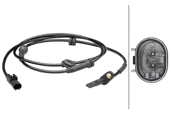 Hella Sensor, Raddrehzahl [Hersteller-Nr. 6PU012679-291] für Fiat
