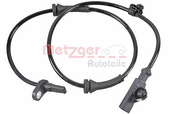 Metzger Autoteile Sensor, Raddrehzahl [Hersteller-Nr. 09001289] für Toyota, Peugeot, Citroën