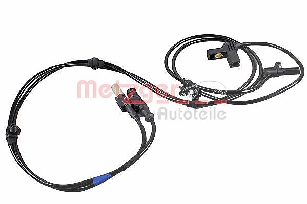 Metzger Autoteile Sensor, Raddrehzahl [Hersteller-Nr. 09001265] für Mercedes-Benz
