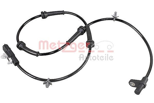 Metzger Autoteile Sensor, Raddrehzahl [Hersteller-Nr. 09001252] für Nissan