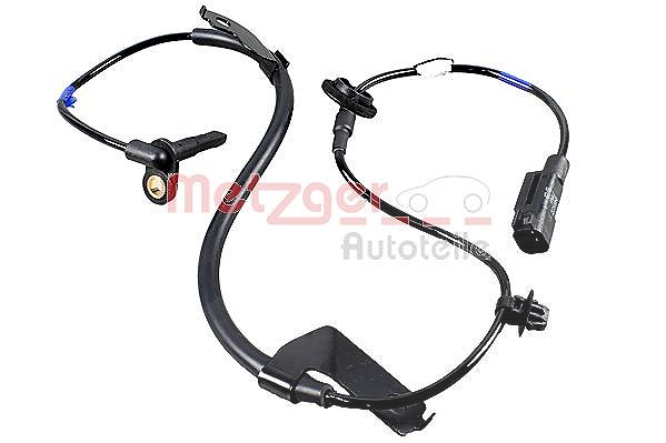 Metzger Autoteile Sensor, Raddrehzahl [Hersteller-Nr. 09001235] für Peugeot, Citroën, Mitsubishi