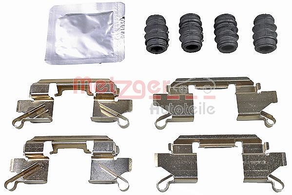 Metzger Autoteile Zubehörsatz, Scheibenbremsbelag [Hersteller-Nr. 109-0111] für Renault, Nissan