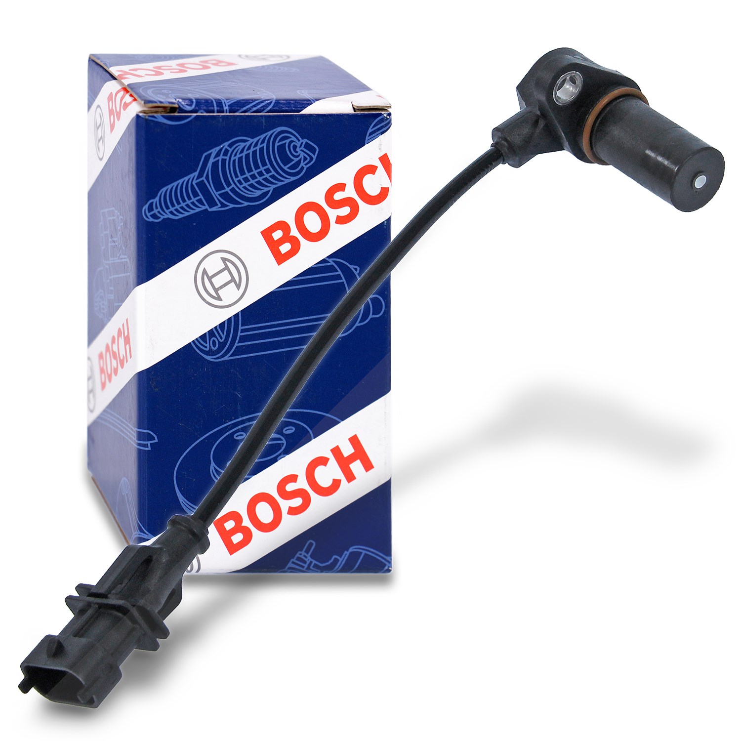 Bosch Kurbelwellensensor [Hersteller-Nr. 0281002717] für Opel, Vauxhall