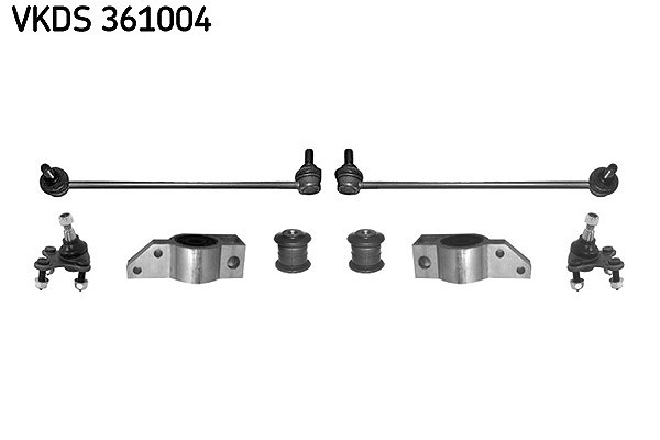 Skf Reparatursatz, Lenker [Hersteller-Nr. VKDS361004] für Audi, VW, Skoda, Seat