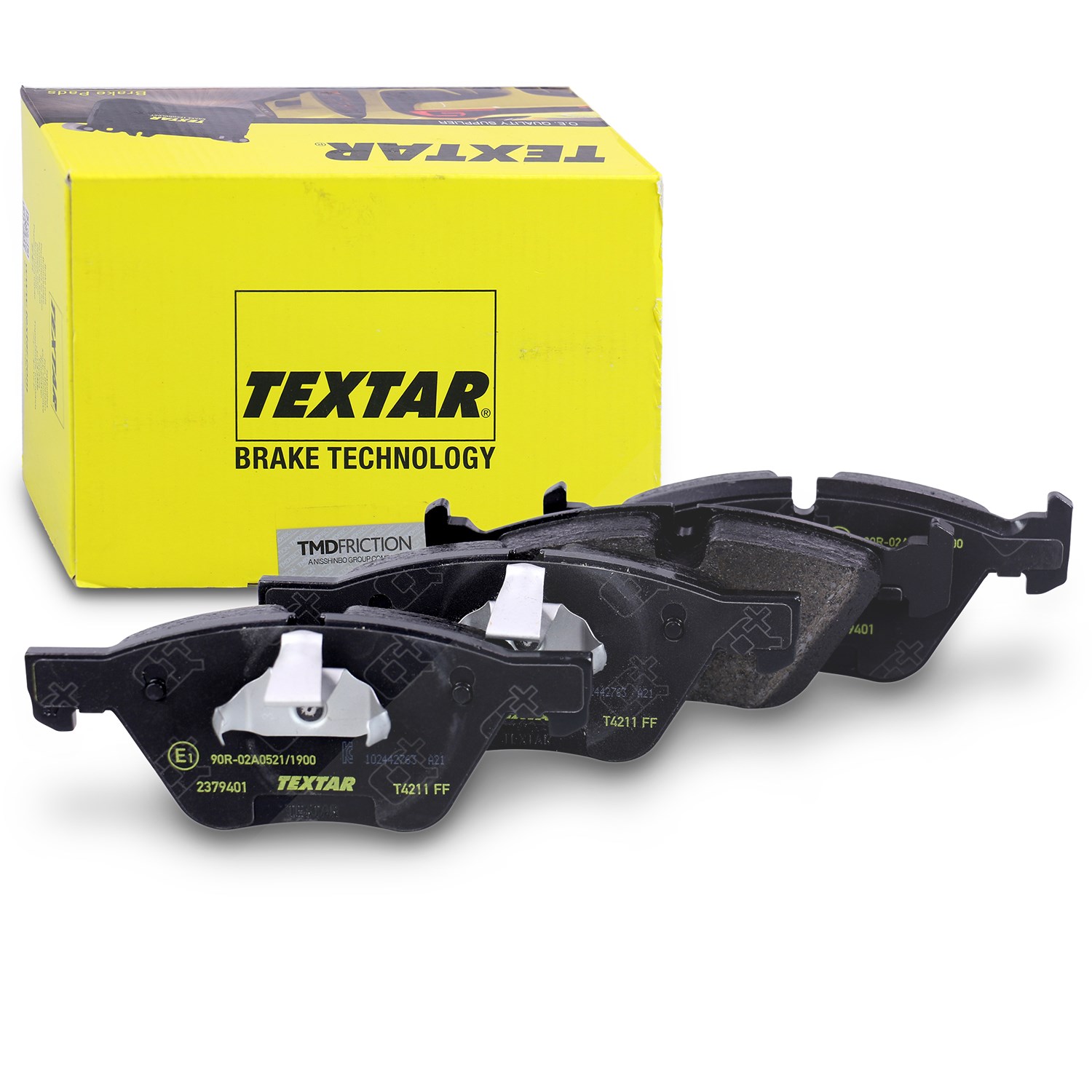 Textar Bremsbelagsatz vorne [Hersteller-Nr. 2379401] für BMW