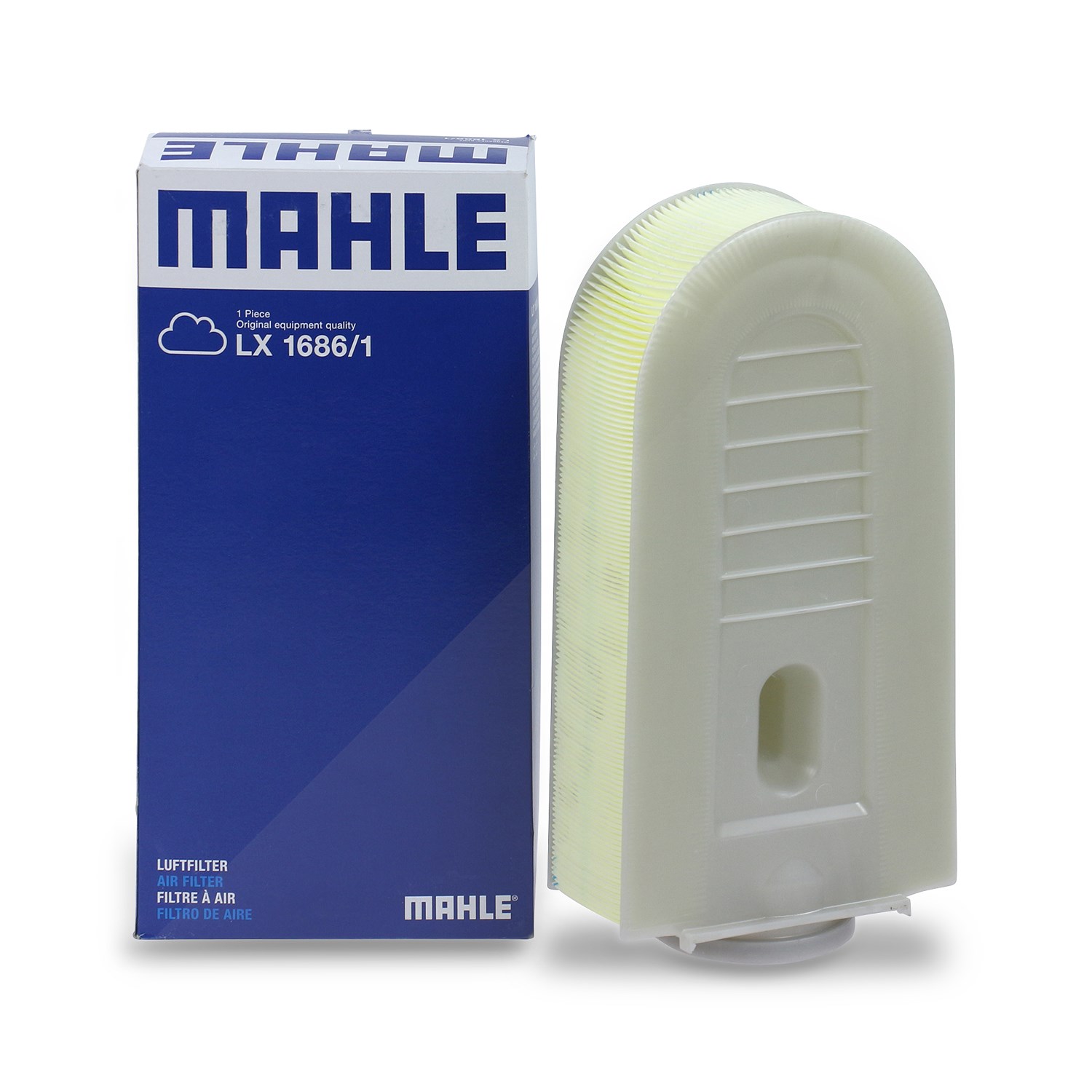 Mahle Luftfilter [Hersteller-Nr. LX1686/1] für Mercedes-Benz