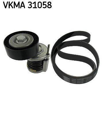 Skf Keilrippenriemensatz [Hersteller-Nr. VKMA31058] für VW, Seat, Skoda