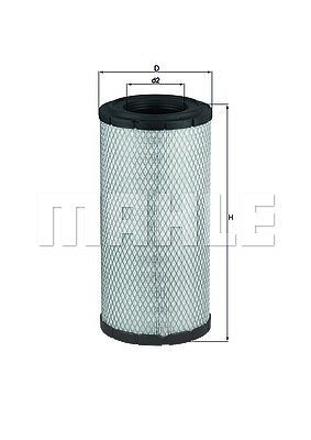 Mahle Luftfilter [Hersteller-Nr. LX3027]