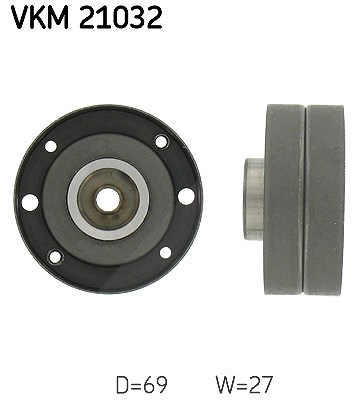 Skf Umlenk-/Führungsrolle, Zahnriemen [Hersteller-Nr. VKM21032] für Audi