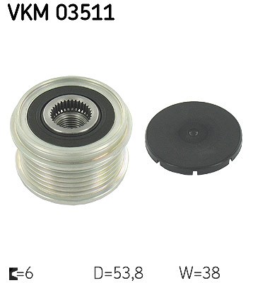 Skf Generatorfreilauf [Hersteller-Nr. VKM03511] für Vauxhall, BMW, Chevrolet, Saab, Opel