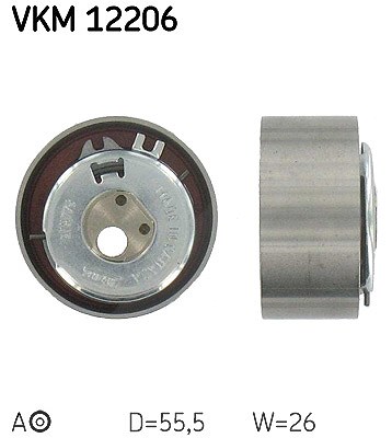 Skf Spannrolle, Zahnriemen [Hersteller-Nr. VKM12206] für Chrysler, Zastava, Tata, Lancia, Fiat, Alfa Romeo, Ford