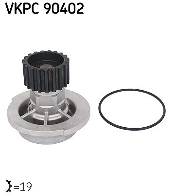 Skf Wasserpumpe [Hersteller-Nr. VKPC90402] für Chevrolet, Daewoo