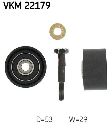 Skf Umlenk-/Führungsrolle, Zahnriemen [Hersteller-Nr. VKM22179] für Fiat, Jeep, Alfa Romeo, Lancia