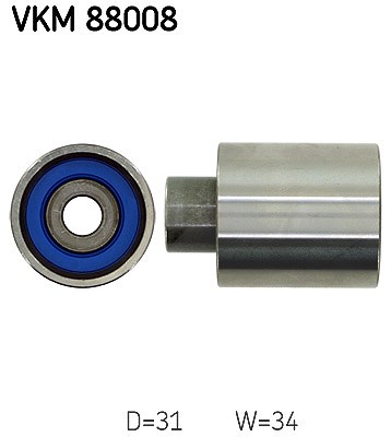 Skf Umlenk-/Führungsrolle, Zahnriemen [Hersteller-Nr. VKM88008] für Subaru
