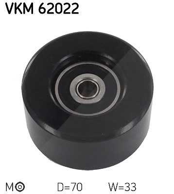 Skf Spannrolle, Keilrippenriemen [Hersteller-Nr. VKM62022] für Nissan