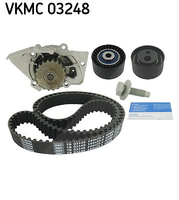 Skf Wasserpumpe + Zahnriemensatz [Hersteller-Nr. VKMC03248] für Citroën, Peugeot, Lancia, Fiat