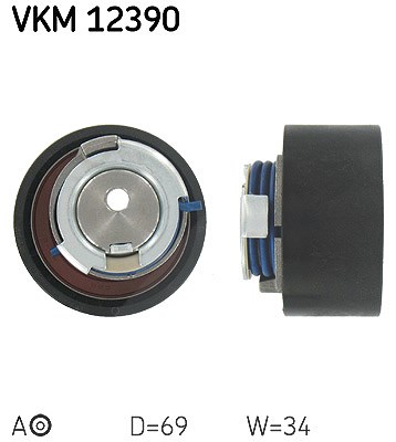 Skf Spannrolle, Zahnriemen [Hersteller-Nr. VKM12390] für Karsan, Fiat, Iveco