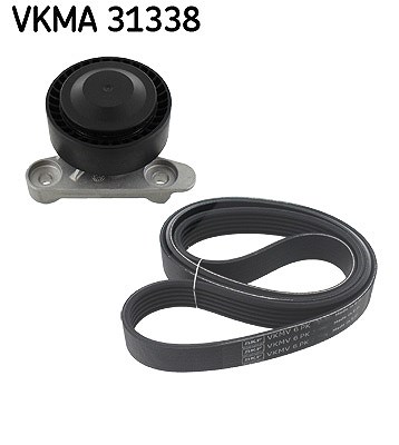 Skf Keilrippenriemensatz [Hersteller-Nr. VKMA31338] für VW, Seat, Skoda