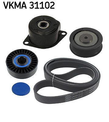 Skf Keilrippenriemensatz [Hersteller-Nr. VKMA31102] für VW