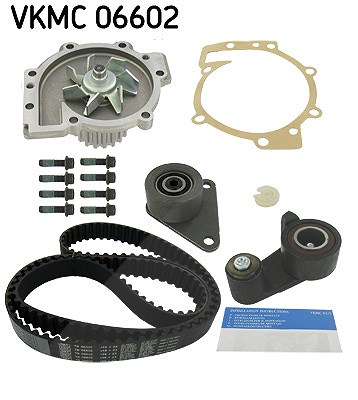 Skf Wasserpumpe + Zahnriemensatz [Hersteller-Nr. VKMC06602] für Renault, Volvo