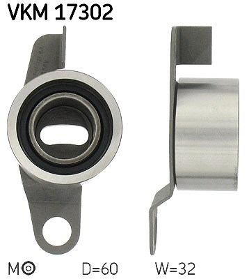 Skf Spannrolle, Zahnriemen [Hersteller-Nr. VKM17302] für Mg, Honda, Rover