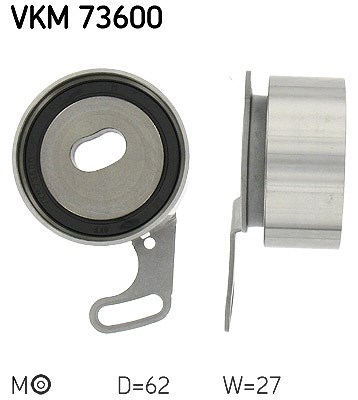 Skf Spannrolle, Zahnriemen [Hersteller-Nr. VKM73600] für Honda, Rover