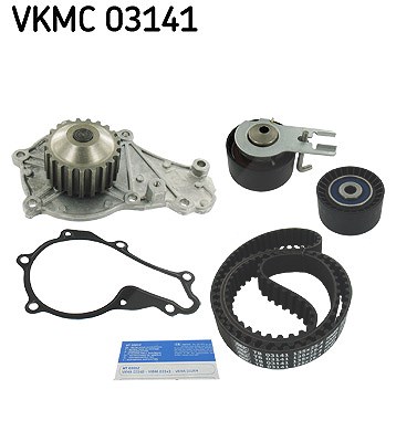 Skf Wasserpumpe + Zahnriemensatz [Hersteller-Nr. VKMC03141] für Citroën, Suzuki