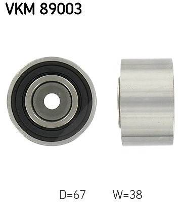 Skf Umlenk-/Führungsrolle, Zahnriemen [Hersteller-Nr. VKM89003] für Isuzu, Vauxhall, Opel