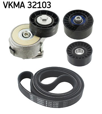 Skf Keilrippenriemensatz [Hersteller-Nr. VKMA32103] für Alfa Romeo