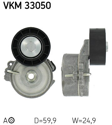 Skf Spannrolle, Keilrippenriemen [Hersteller-Nr. VKM33050] für Peugeot, Fiat, Citroën