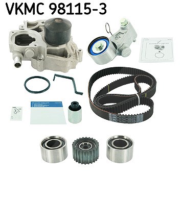 Skf Wasserpumpe + Zahnriemensatz [Hersteller-Nr. VKMC98115-3] für Subaru