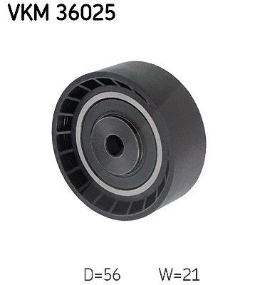 Skf Umlenk-/Führungsrolle, Keilrippenriemen [Hersteller-Nr. VKM36025] für Proton, Nissan, Renault, Dacia
