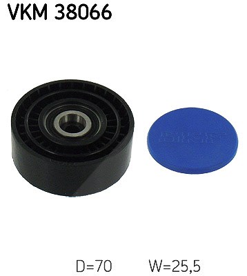 Skf Umlenk-/Führungsrolle, Keilrippenriemen [Hersteller-Nr. VKM38066] für Mercedes-Benz