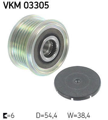 Skf Generatorfreilauf [Hersteller-Nr. VKM03305] für Citroën, Fiat, Peugeot