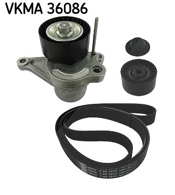 Skf Keilrippenriemensatz [Hersteller-Nr. VKMA36086] für Opel, Vauxhall, Nissan, Renault