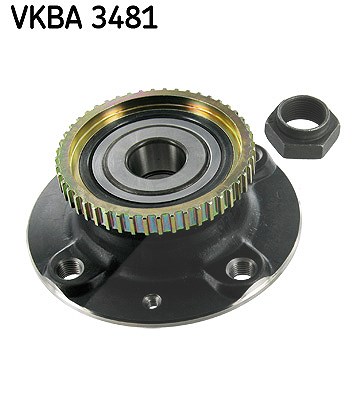 Skf Radlagersatz [Hersteller-Nr. VKBA3481] für Citroën, Peugeot