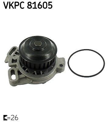 Skf Wasserpumpe [Hersteller-Nr. VKPC81605] für Audi, VW
