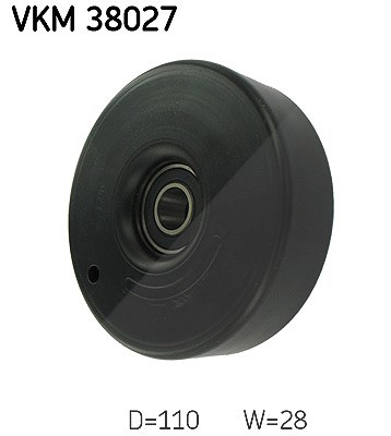 Skf Umlenk-/Führungsrolle, Keilrippenriemen [Hersteller-Nr. VKM38027] für VW, Mercedes-Benz