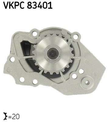 Skf Wasserpumpe [Hersteller-Nr. VKPC83401] für Citroën, Peugeot