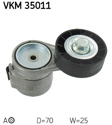 Skf Spannrolle, Keilrippenriemen [Hersteller-Nr. VKM35011] für Opel, Vauxhall, Chevrolet