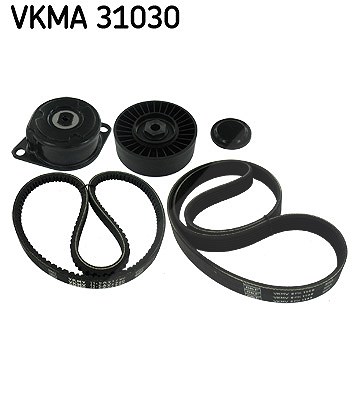 Skf Keilrippenriemensatz [Hersteller-Nr. VKMA31030] für VW, Ford, Seat
