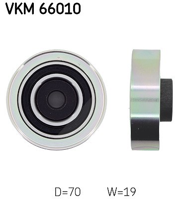 Skf Umlenk-/Führungsrolle, Keilrippenriemen [Hersteller-Nr. VKM66010] für Suzuki