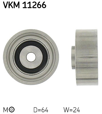 Skf Spannrolle, Zahnriemen [Hersteller-Nr. VKM11266] für Audi