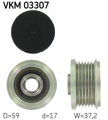 Skf Generatorfreilauf [Hersteller-Nr. VKM03307] für Lancia, Fiat, Citroën, Peugeot