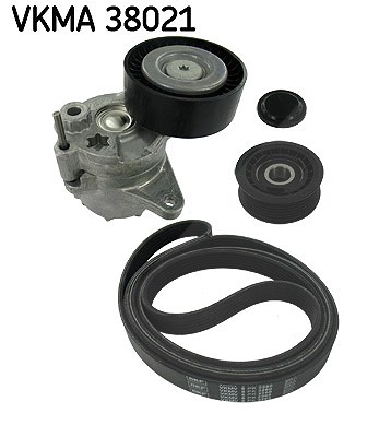 Skf Keilrippenriemensatz [Hersteller-Nr. VKMA38021] für Mercedes-Benz