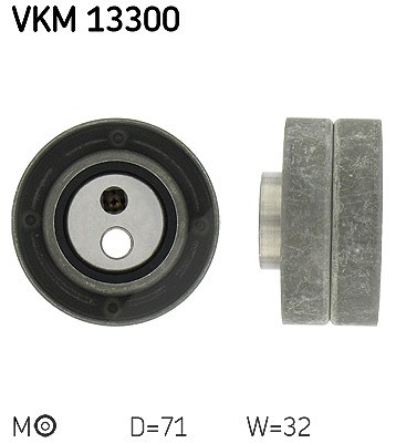 Skf Spannrolle, Zahnriemen [Hersteller-Nr. VKM13300] für Peugeot, Citroën