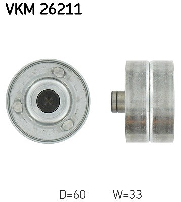 Skf Umlenk-/Führungsrolle, Zahnriemen [Hersteller-Nr. VKM26211] für Renault, Jeep