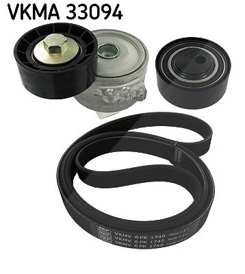 Skf Keilrippenriemensatz [Hersteller-Nr. VKMA33094] für Fiat, Lancia, Citroën, Peugeot