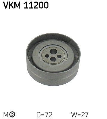 Skf Spannrolle, Zahnriemen [Hersteller-Nr. VKM11200] für Audi