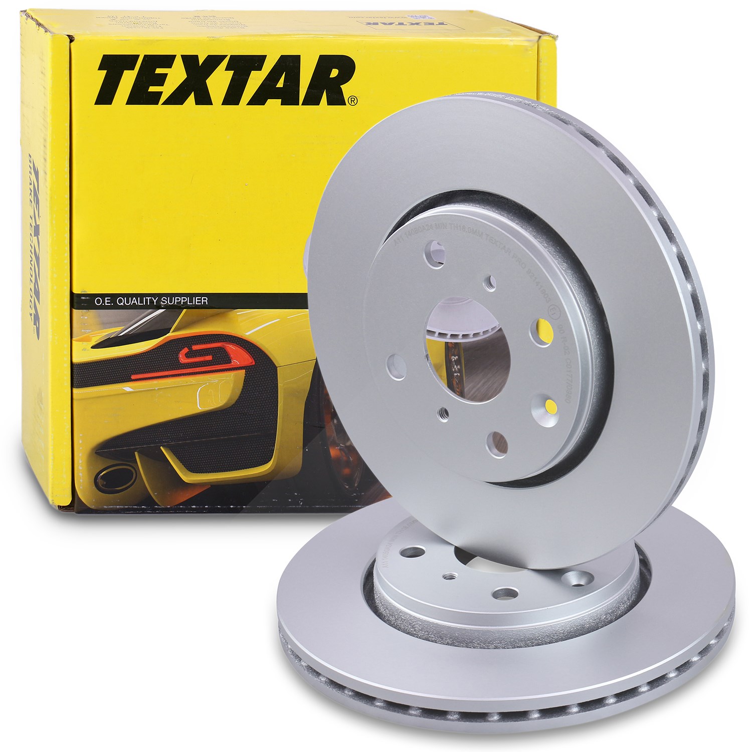 Textar Bremsscheibe [Hersteller-Nr. 92141903] für Toyota, Jac, Citroën, Peugeot